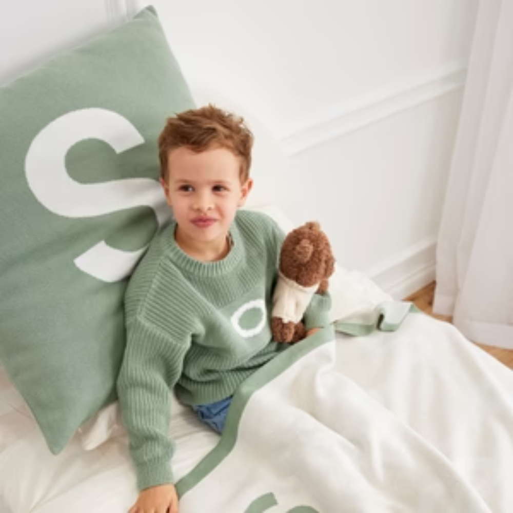 NamelyCo's Personalized Euro Pillowcase