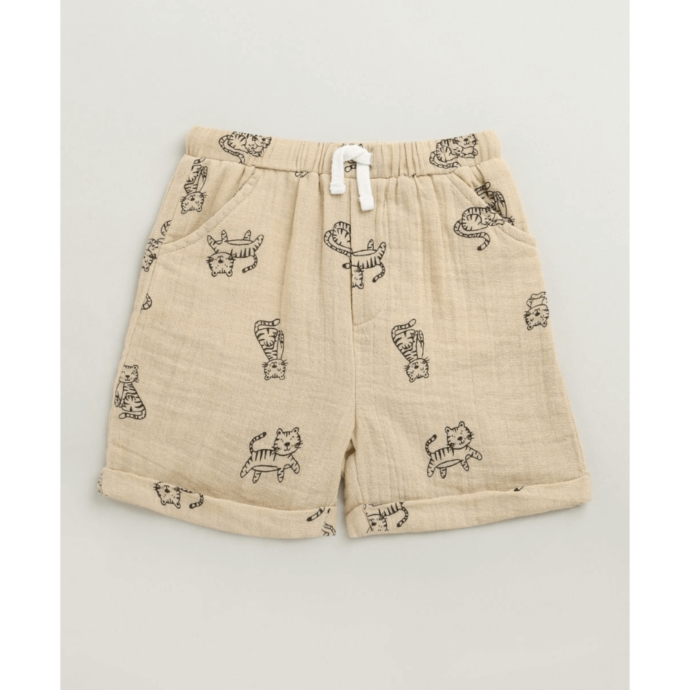 Sweetlime By AS Tiger Print Cotton Co-ord Set