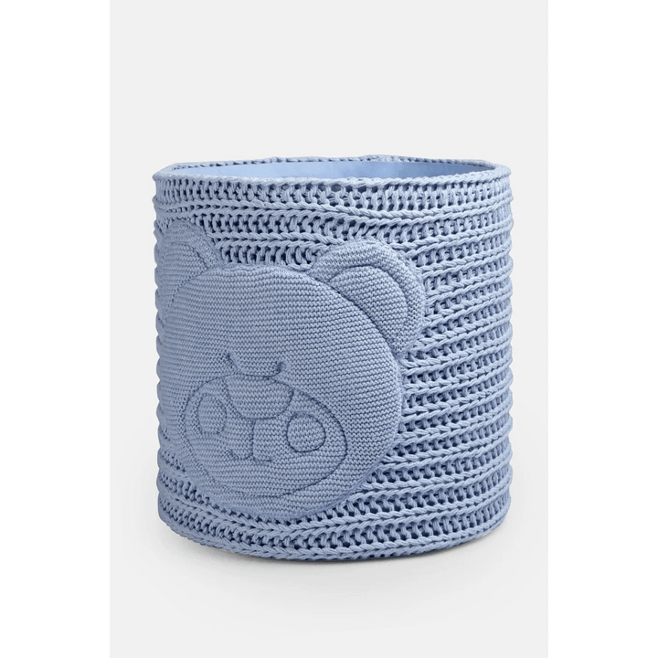 The Baby Trunk Multipurpose Storage Basket- Blue Teddy