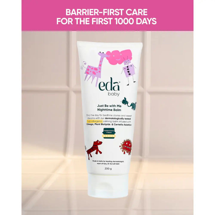 Eda Baby &amp; Child Just Be with Me Night time Balm – Gentle Herbal Care Sleep Balm for Babies &amp; Kids