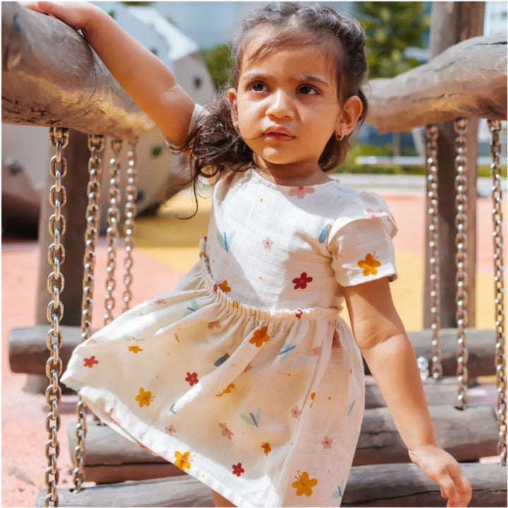 Dulaar Organic Muslin Dress