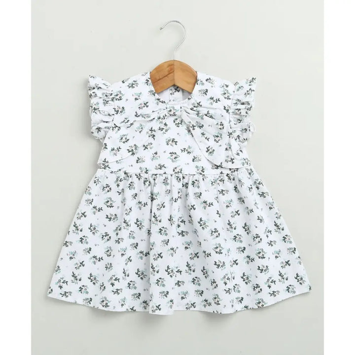 Sweetlime By AS Black &amp; Green Floral Print Organic Cotton Co-ord Set
