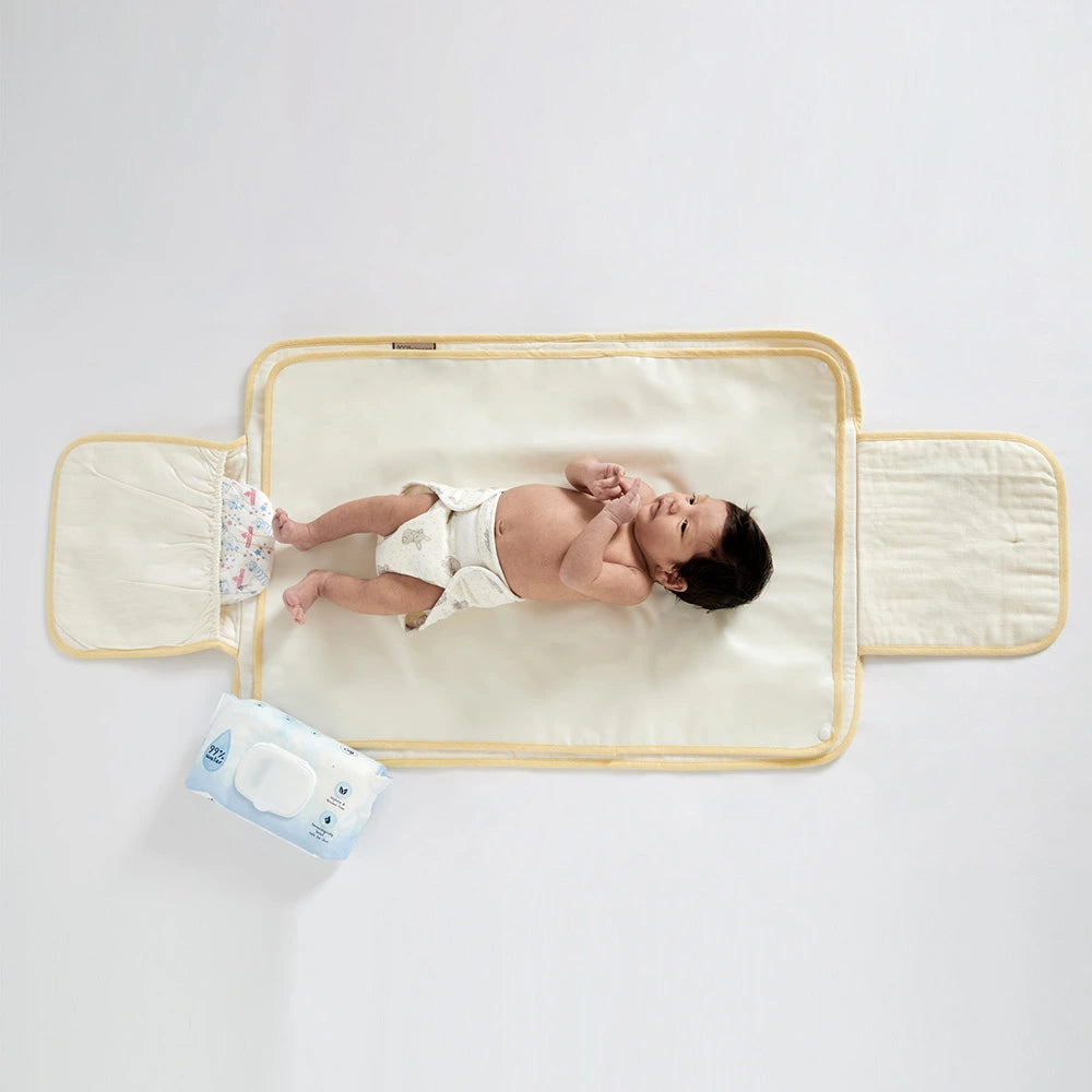 Annasimona Kids Portable Diaper Changing Mat - Flower