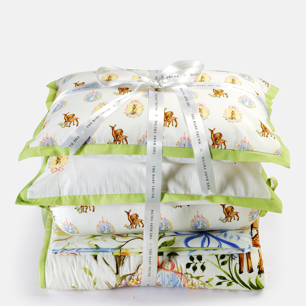 The Baby Trunk Enchanted Deer - Bedding Set