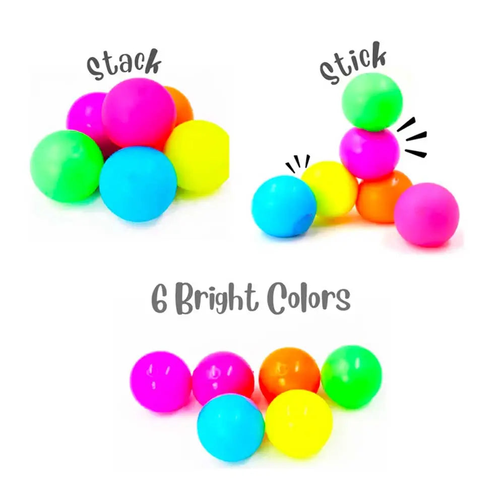 Scoobies Glowballs - 6 Vibrant Colours