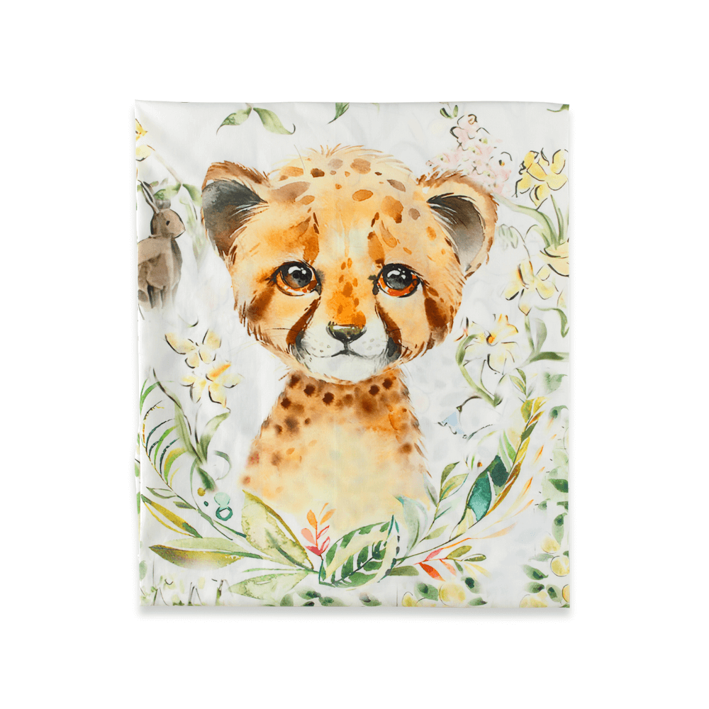 The Baby Trunk Little Leo Bed Sheet Set