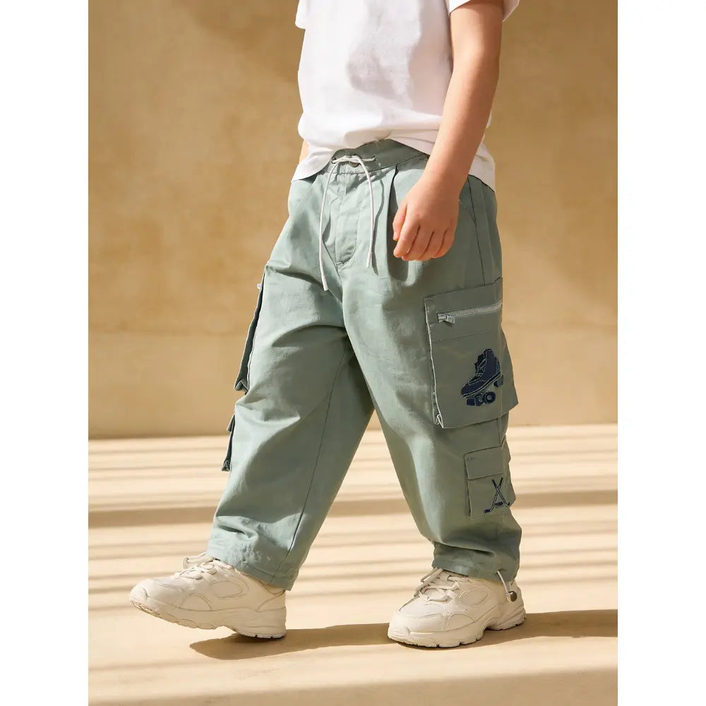 The Baby Trunk Unisex Scaterboy Cargo Pants