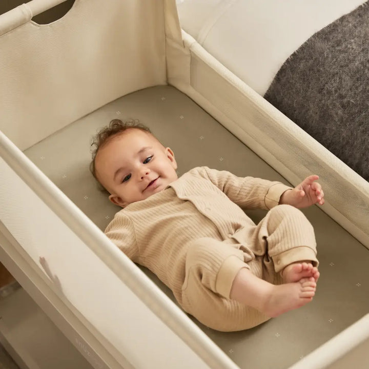 SnuzPod Studio Crib Cotton Fitted Sheets, Pack of 2