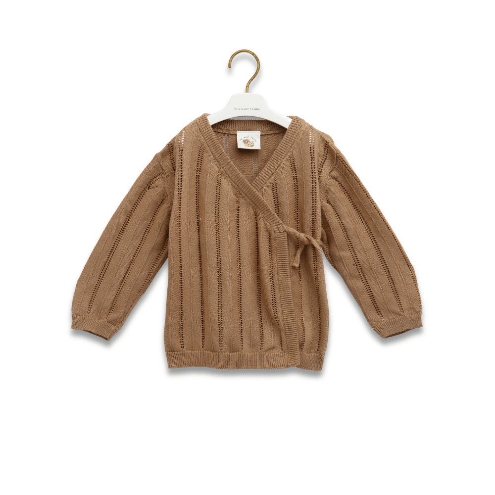 The Baby Trunk Angrakha Set - Brown