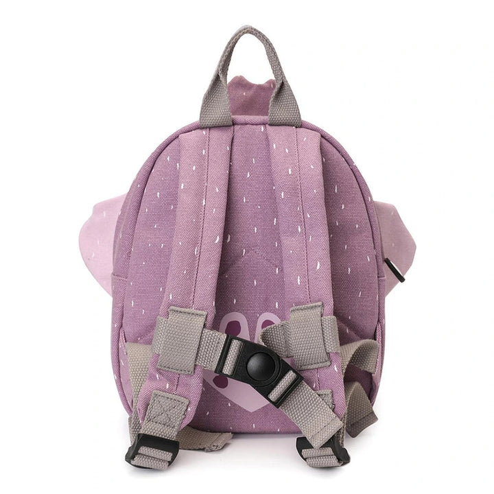 Trixie Kids Backpack | Lightweight Water-Repellent School &amp; Travel Bag with Adjustable Padded Straps, Front Pocket &amp; Name Tag for Toddlers and Preschoolers | 3 Years Onwards | Mrs. Peacock