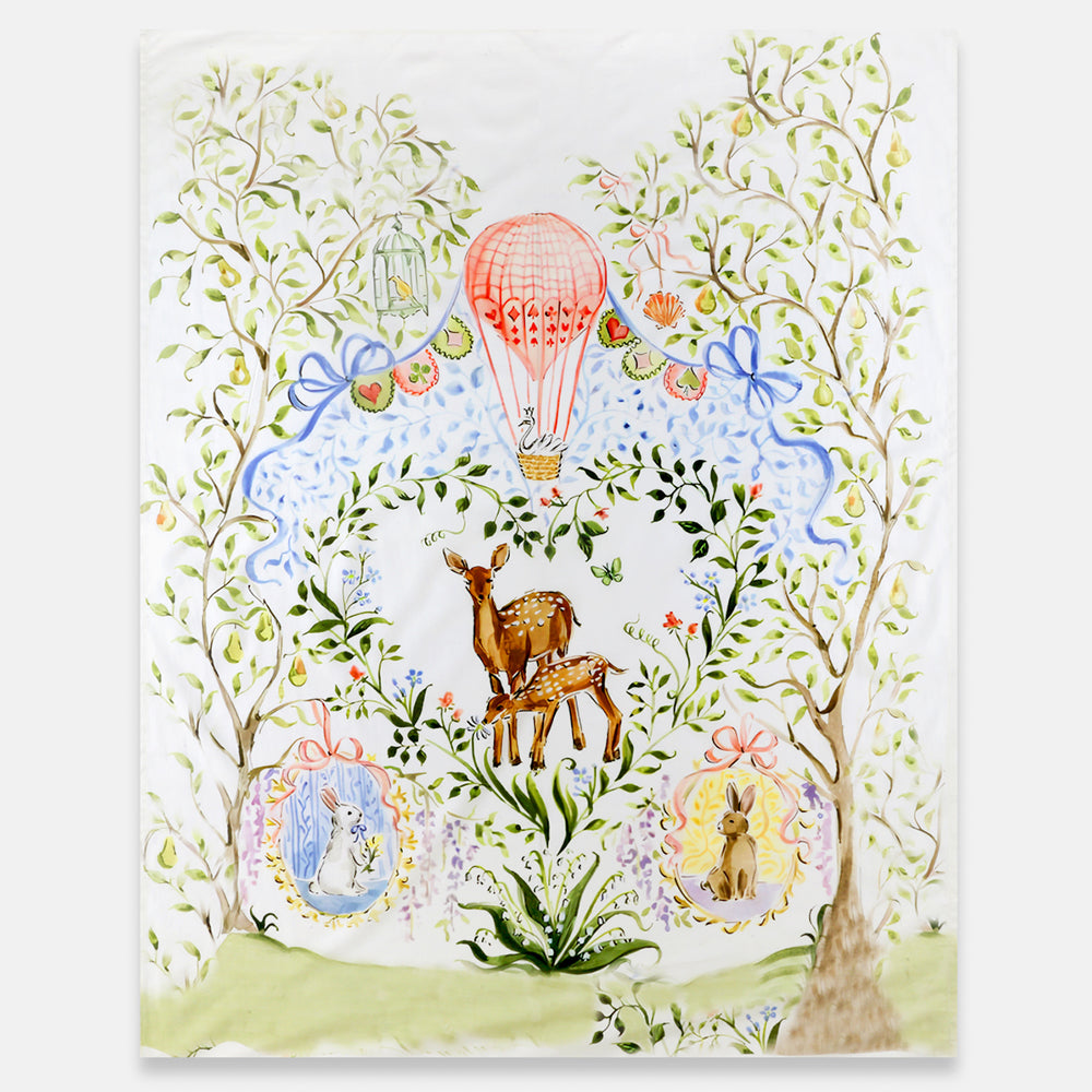 The Baby Trunk Enchanted Deer - Bedding Set