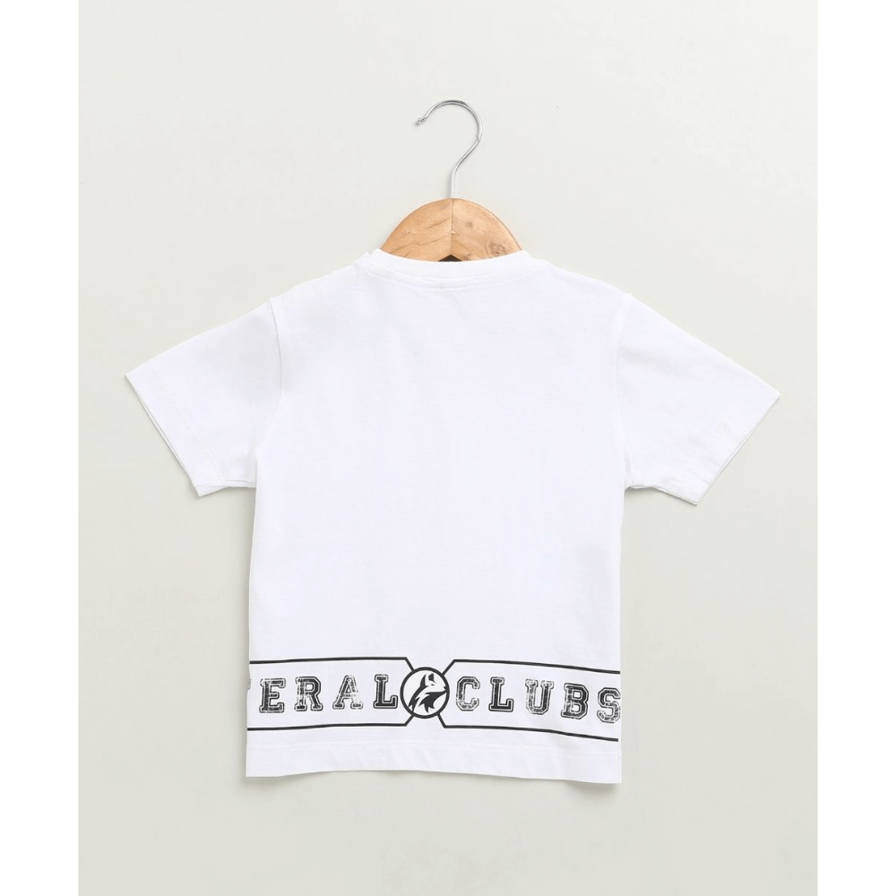 Sweetlime By AS Unisex Jaws &amp; Graffiti Cotton Shorts Co-ord Set
