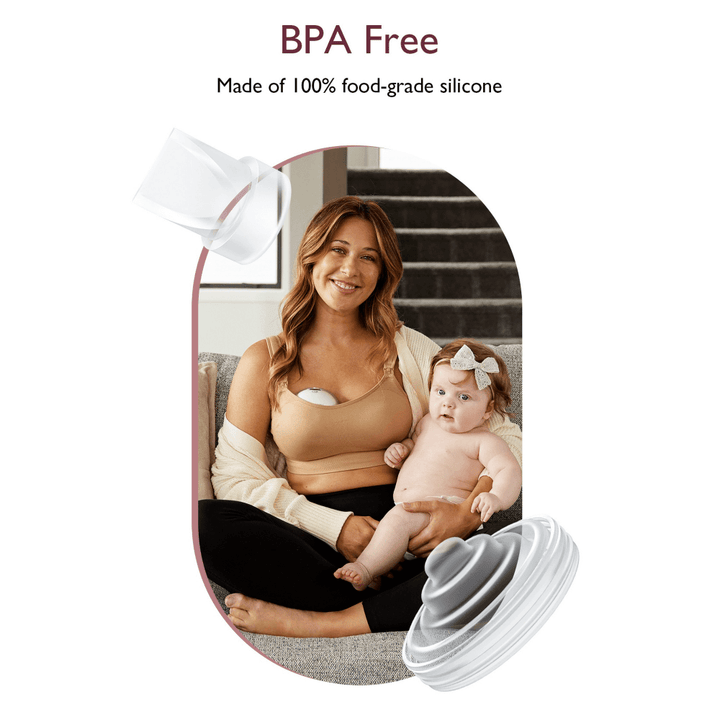 Momcozy Breastfeeding Access Silicone Diaphragm + Valve  for M5 Transparent