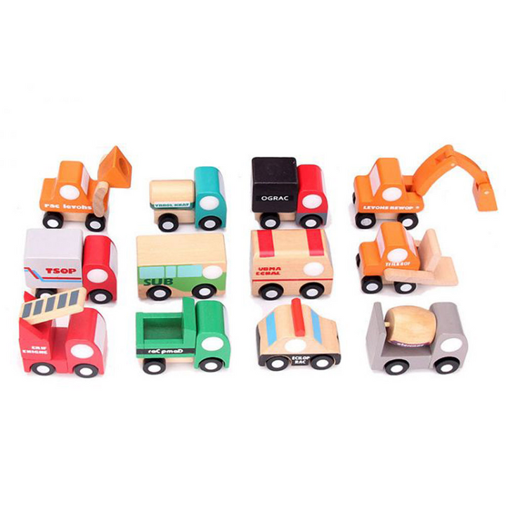 Playbox Little Wagon Toy Cars Playset