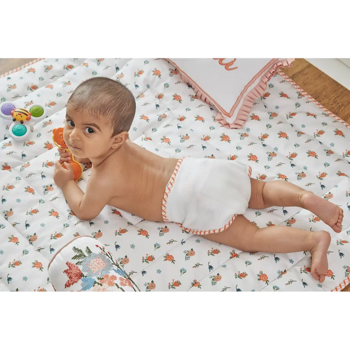 Annasimona Kids Blossom Premium Cotton Play Mat - Blossom - ONE SIZE