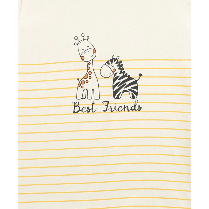 Sweetlime By AS Unisex Best Friends Cotton Jersey T-shirt