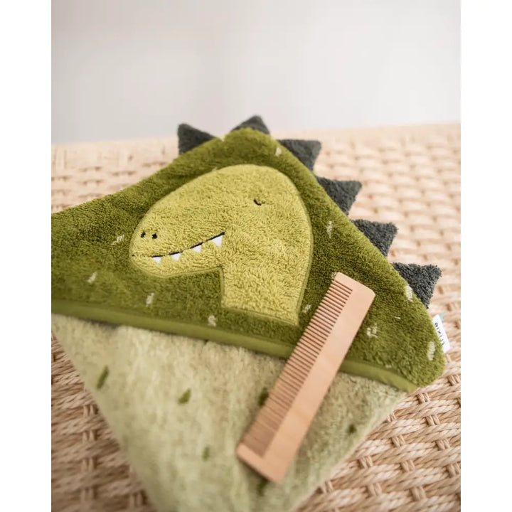 Trixie Hooded Towel | 75x75cm - Mr. Dino