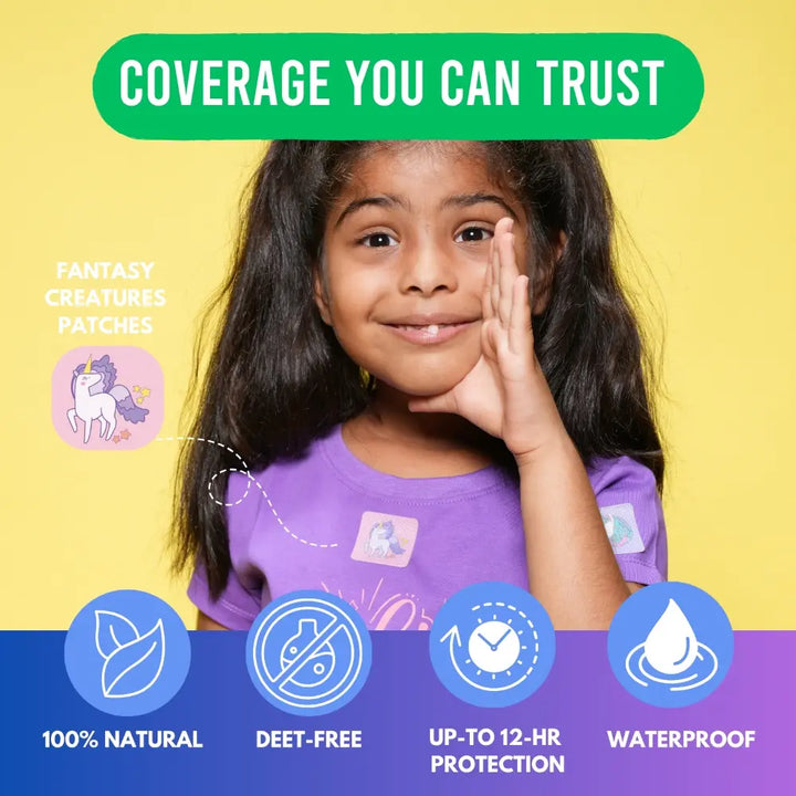 Ouchie Mosquito Repellent Patches - (24 Patches)