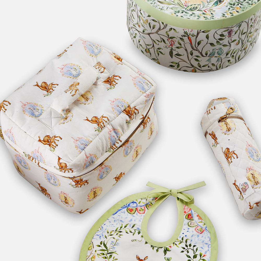 The Baby Trunk Enchanted Deer Travel Set Box