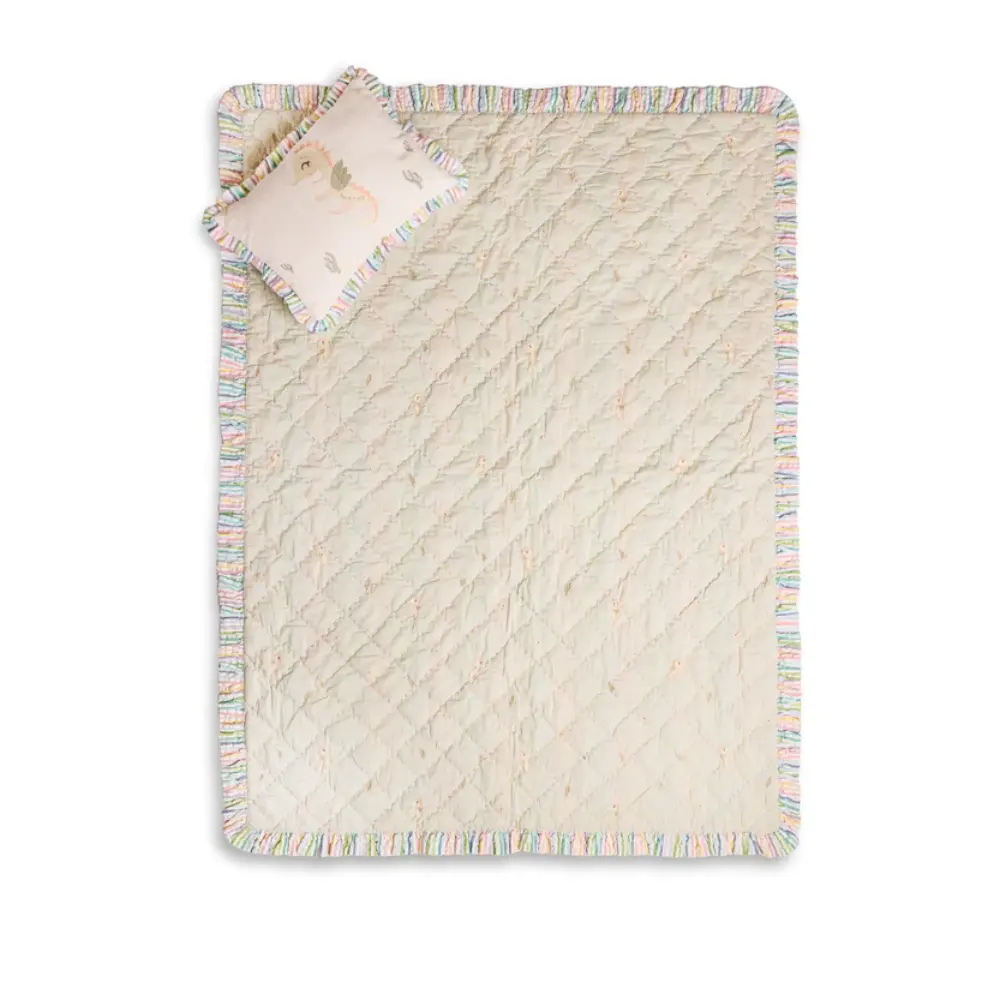 Fa Home Seahorse Dreams Blanket Set - Multi