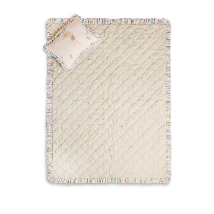 Fa Home Seahorse Dreams Blanket Set - Multi