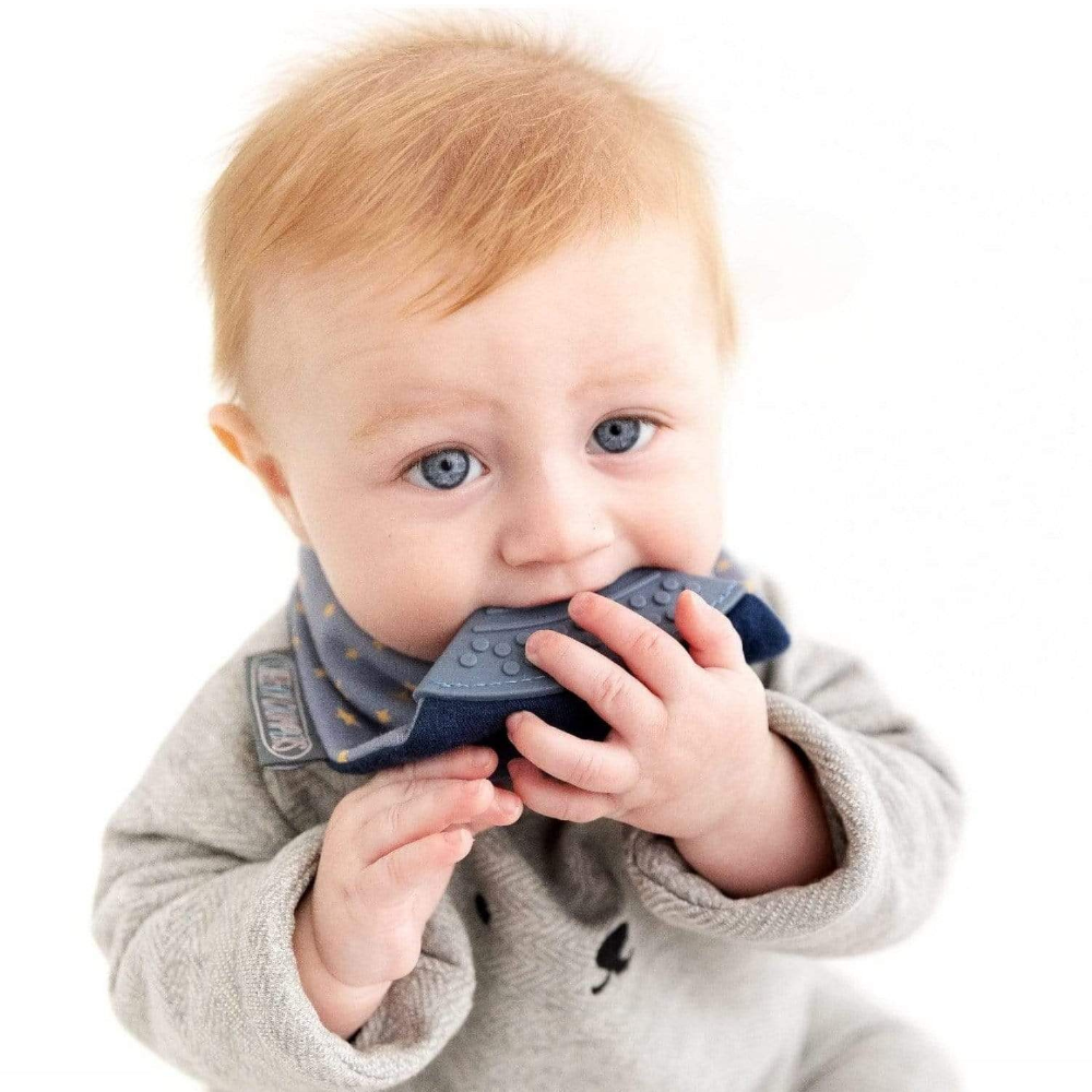 Cheeky Chompers Baby Bib with Teether