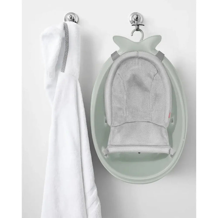 Skip Hop Moby Smart Sling 3-Stage Baby Bath Tub – 0 to 36 Months, Sage