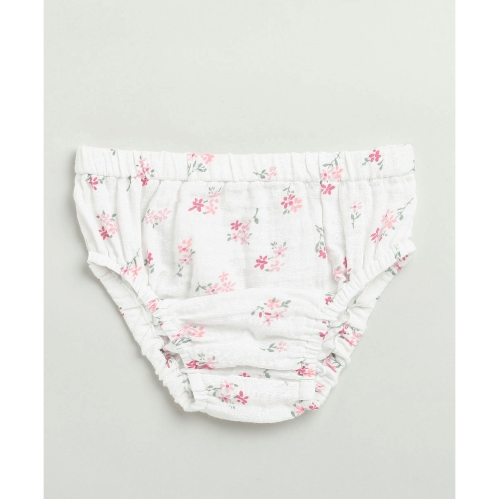 Sweetlime By AS Pink Floral Print Organic Cotton Co-ord Set