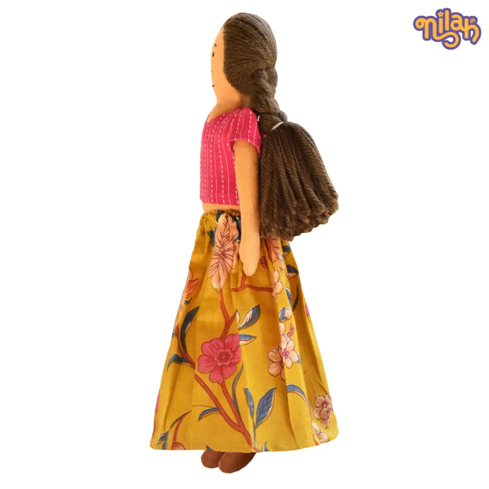 The Good Doll Nilah 12 Inch Girl Doll Classic Skirt Blouse set