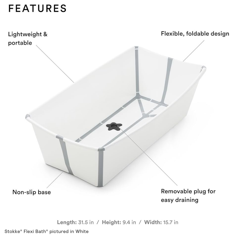 Stokke®Flexi Bath® Foldable Bath Tub