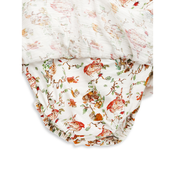 The Baby Trunk Broderie Co-ord Set - Red Riding Hood