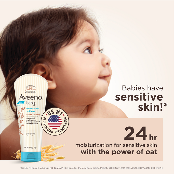 Aveeno Baby Daily Moisturising Lotion for Delicate Skin - 227gms