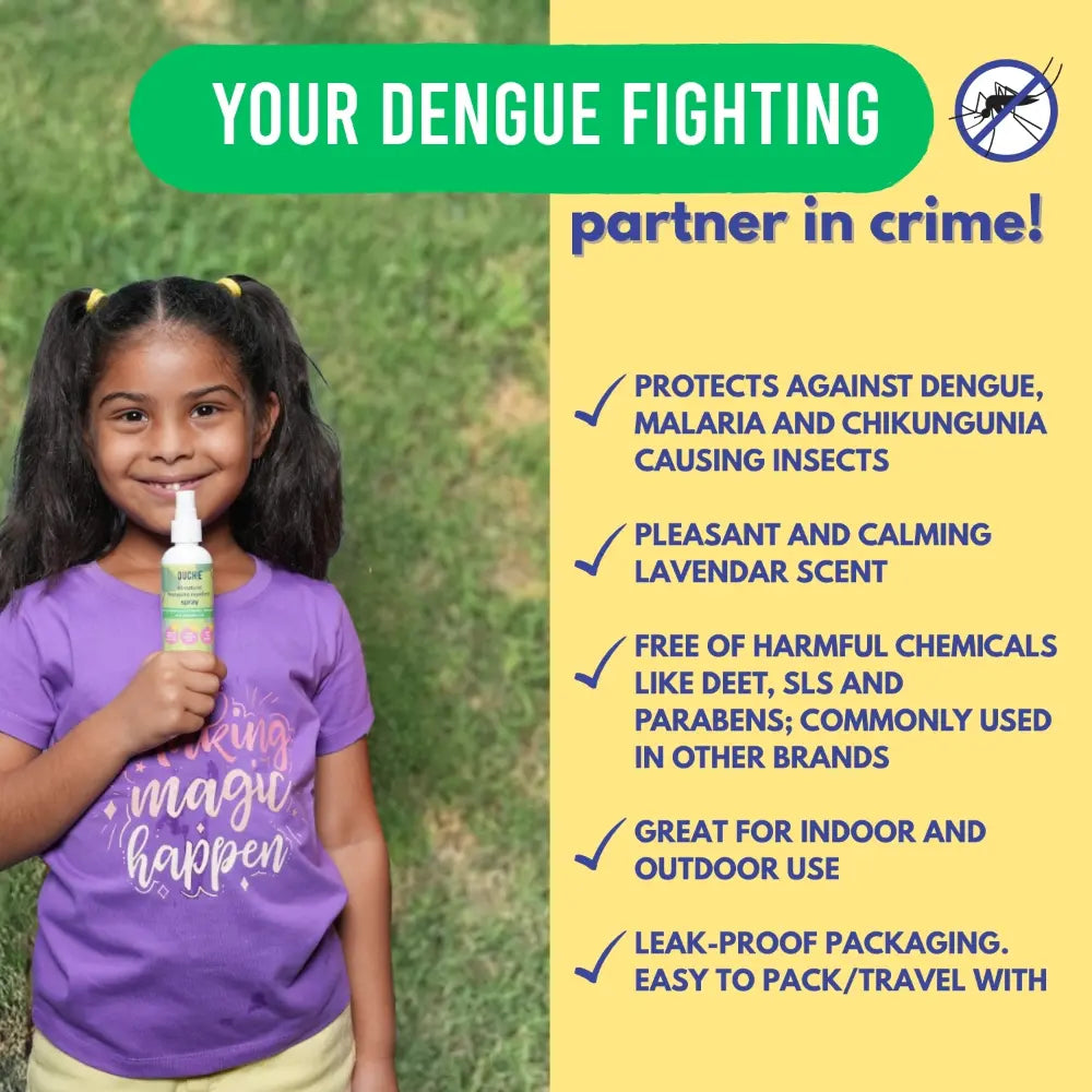 Ouchie 100% Natural Mosquito &amp; Insect Repellent Spray