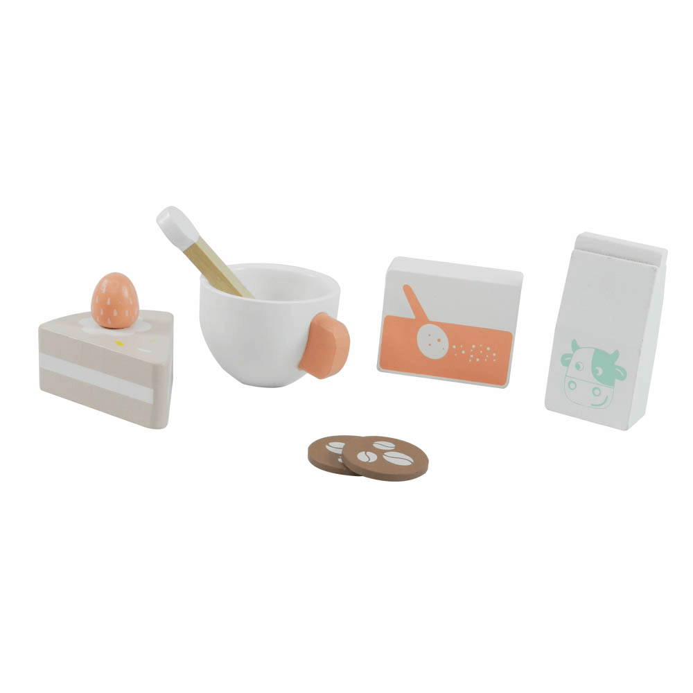 Playbox Wooden Coffee Maker Play Set
