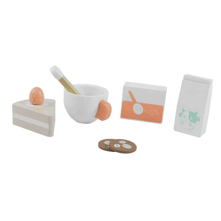Playbox Wooden Coffee Maker Play Set