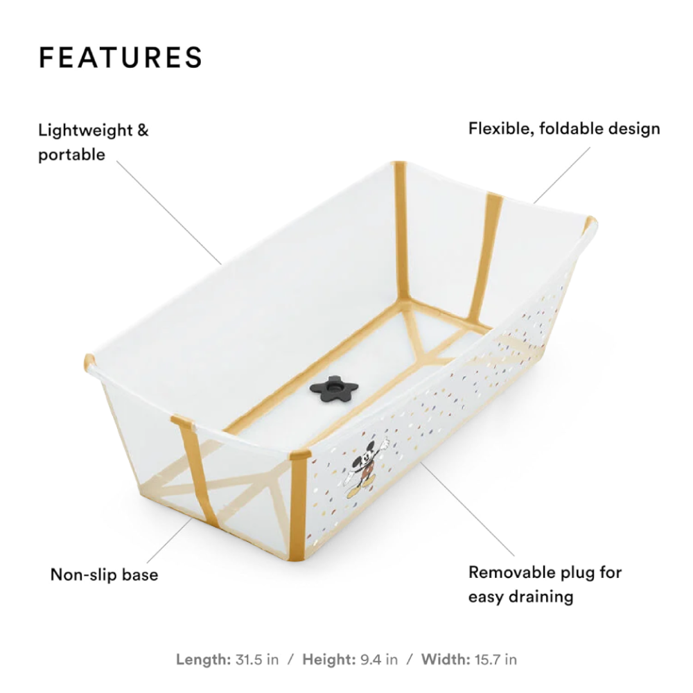 stokke flexi bath dimensions Stokke Flexi Bath Mickey Celebration