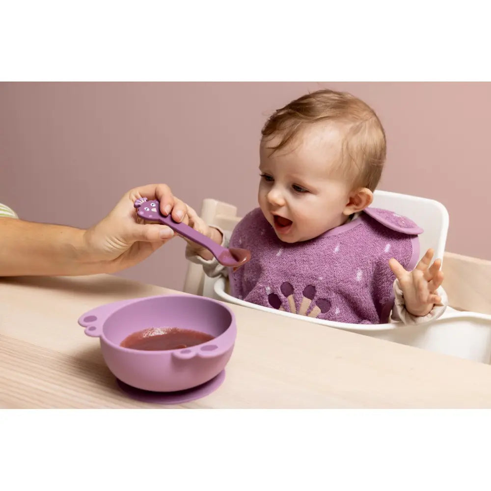 Trixie Silicone Bowl With Suction - Mrs. Peacock