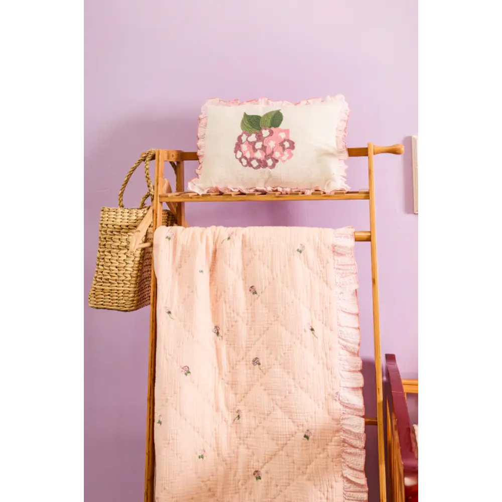 Fa Home Pink Petal Blanket Bundle - Multi