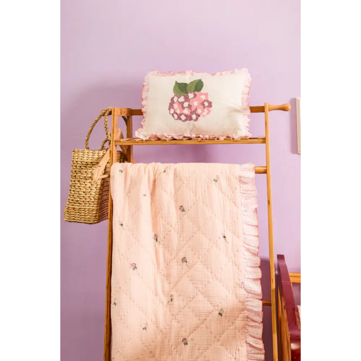 Fa Home Pink Petal Blanket Bundle - Multi