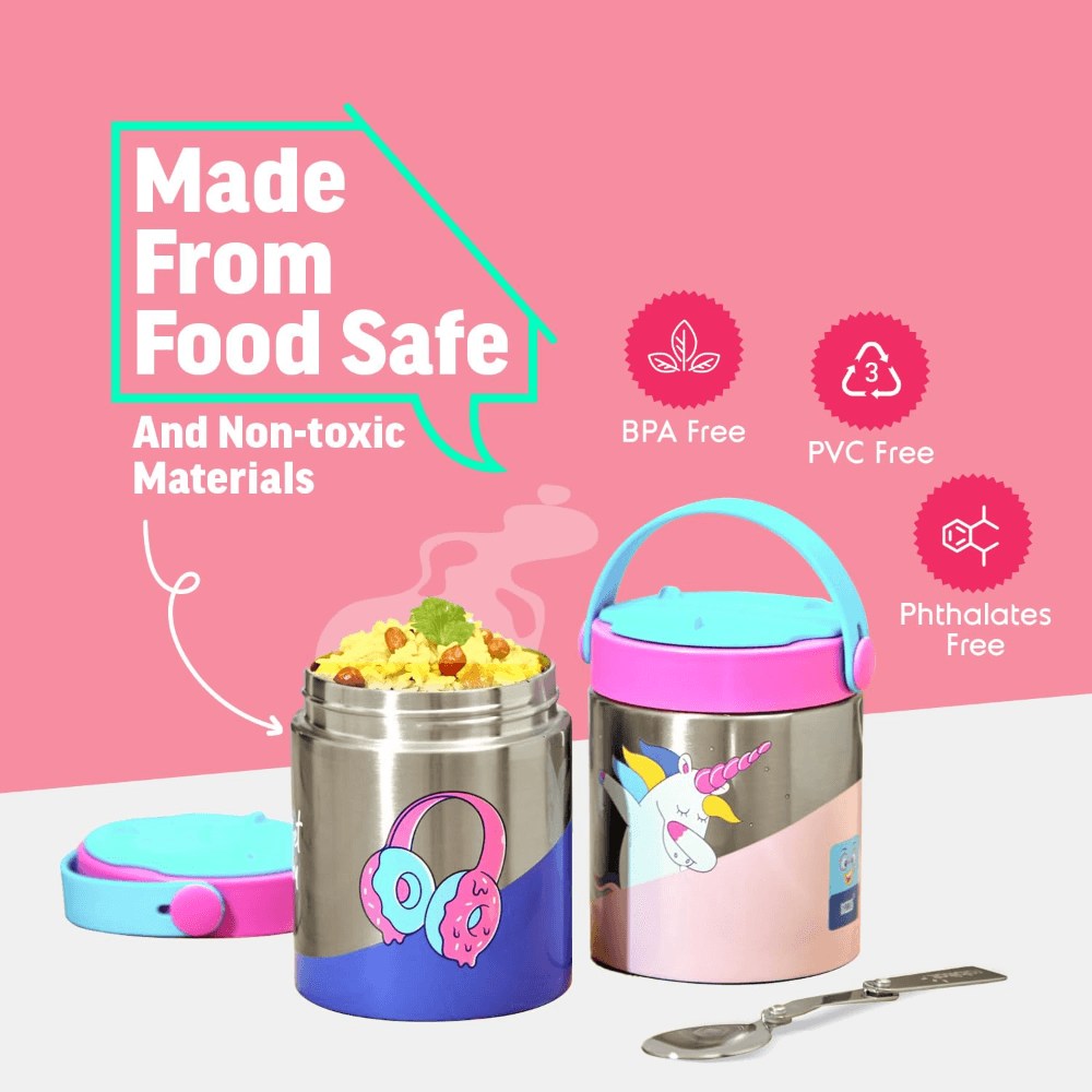 Rabitat MEALMATE Vacuum Insulated Food Jar | Stainless Steel Food Jar for Kids