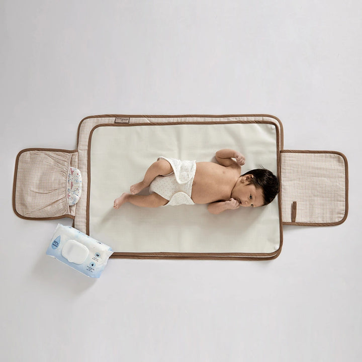 Annasimona Kids Portable Diaper Changing Mat - Teddy