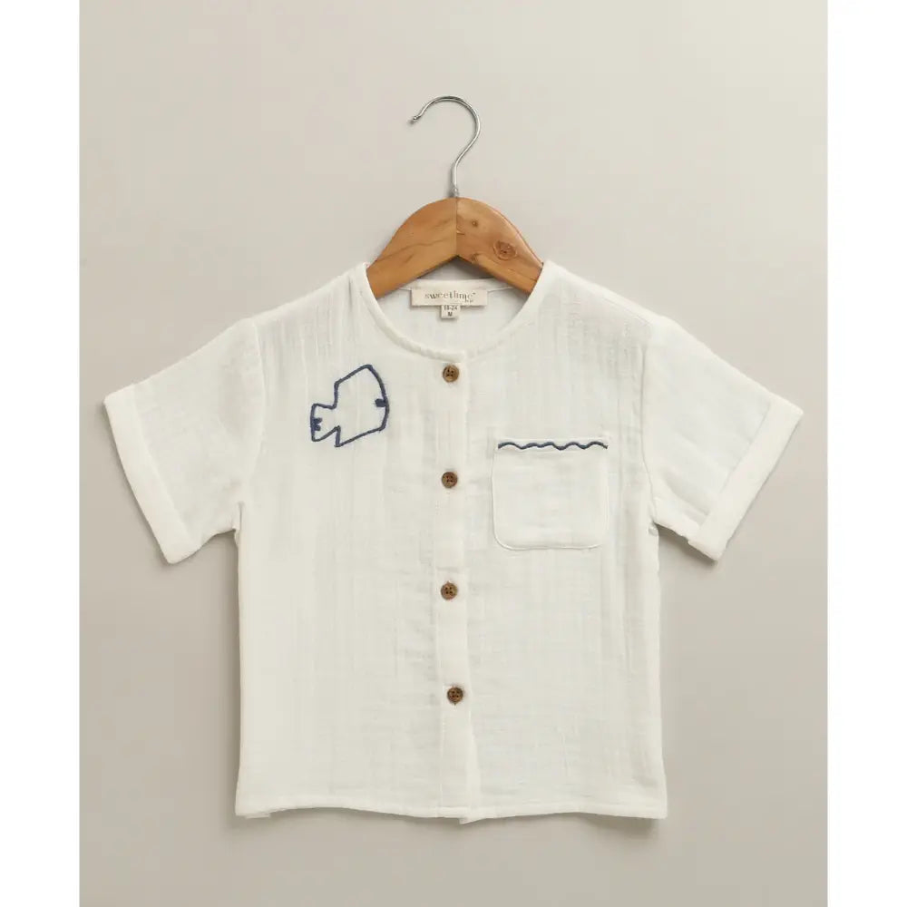 Sweetlime By As Little Sailor Summer Set - Blue &amp; White