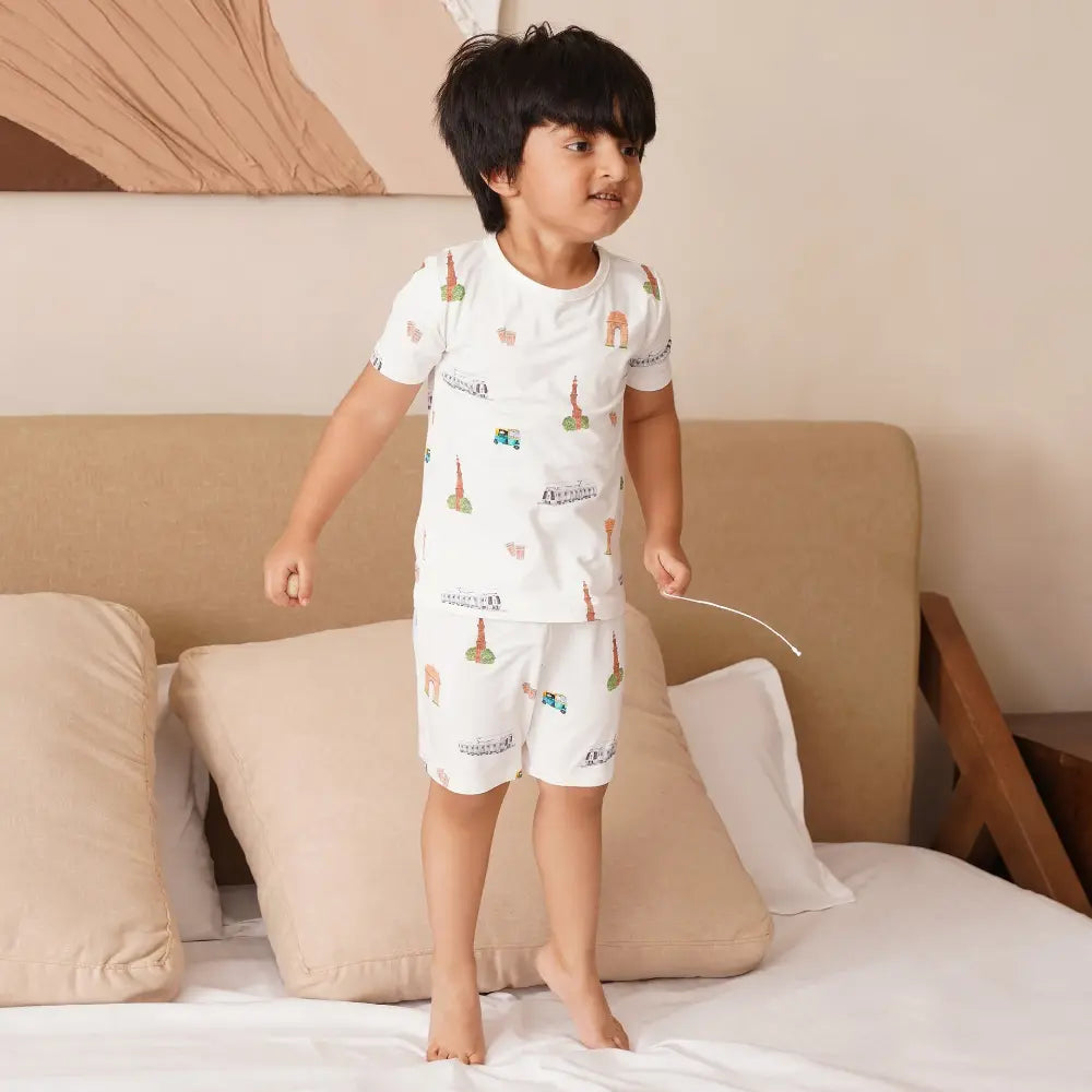 Bubz Bamboo Baby Co-rd Set - Soft Breathable Outfit - Delhi