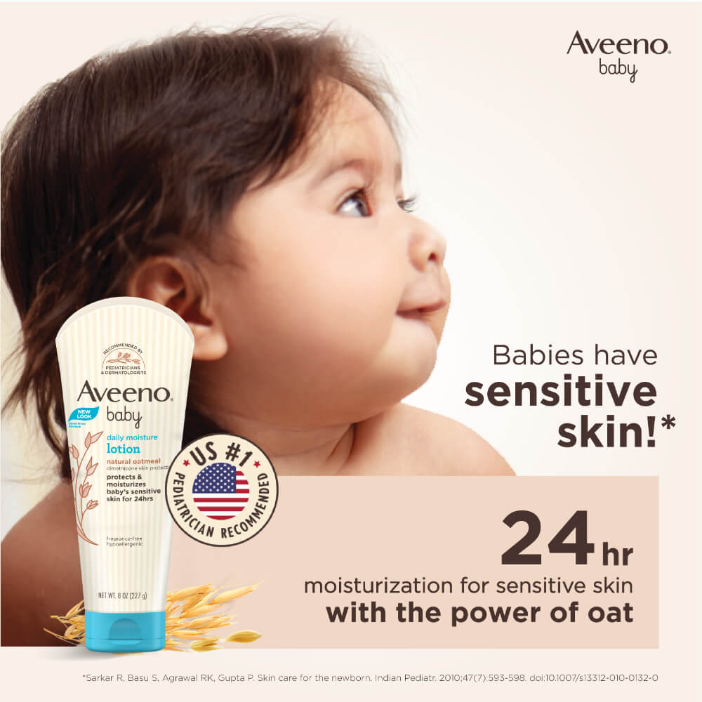 Aveeno Baby Daily Moisturising Lotion for Delicate Skin - 227gms