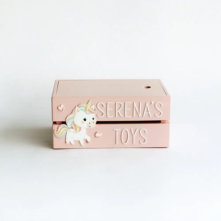 The Tiny Trove My Toy Box (Unicorn) - Pink