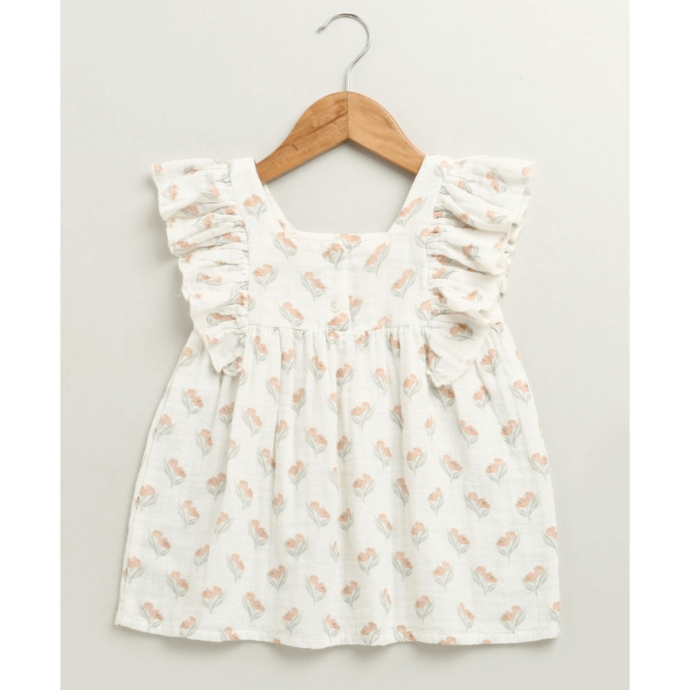 Sweetlime By AS Blossom Breeze Organic Cotton Summer Co-ord Set with a Hat