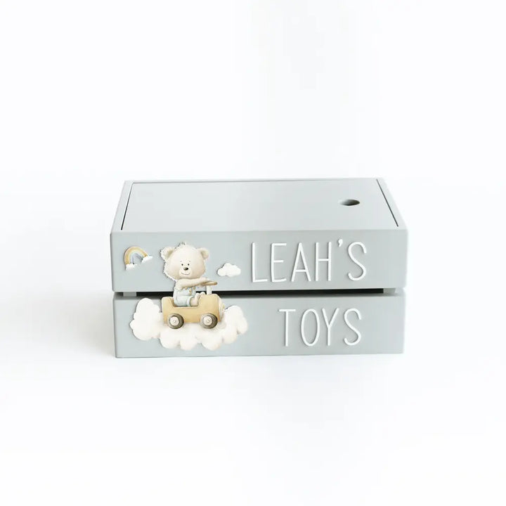 The Tiny Trove My Toy Box (Teddy) - Grey