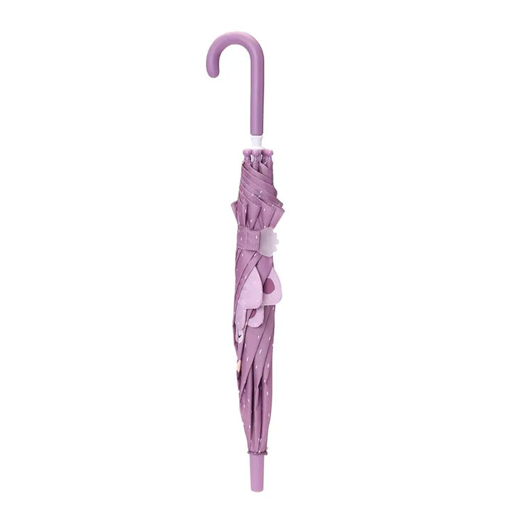 Trixie Kids Umbrella | Lightweight 100% Recycled Polyester Rain Umbrella with Child-Safe Sliding System &amp; Aluminium Frame | 3 Years Onwards | Mrs. Peacock