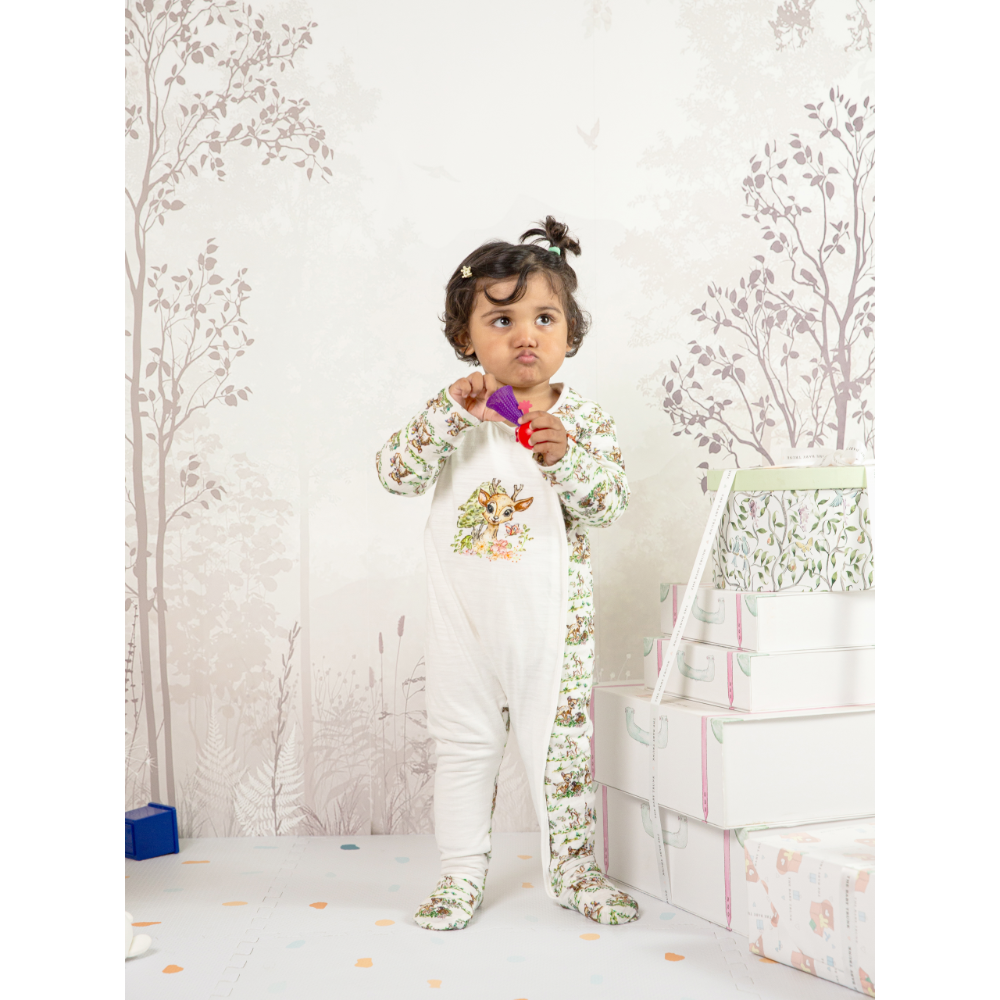 The Baby Trunk Bodysuit Onesie Bambi -3 months - Main Image