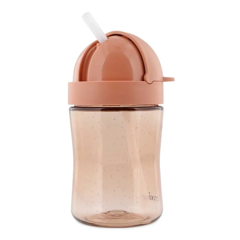 Trixie Straw Cup | Spill-Resistant Tritan™ Drinking Cup with Hygienic Lid &amp; Easy-to-Clean Design for Independent Drinking | 9 Months Onwards | Mrs. Cat